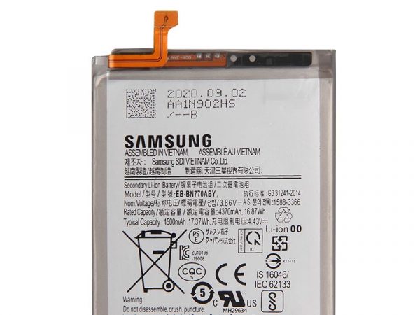 pin samsung note 10 lite minhphatmobile