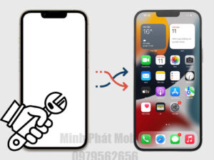 Sửa Iphone 13 Pro Max lỗi màn hình trắng - Minh Phát Mobile