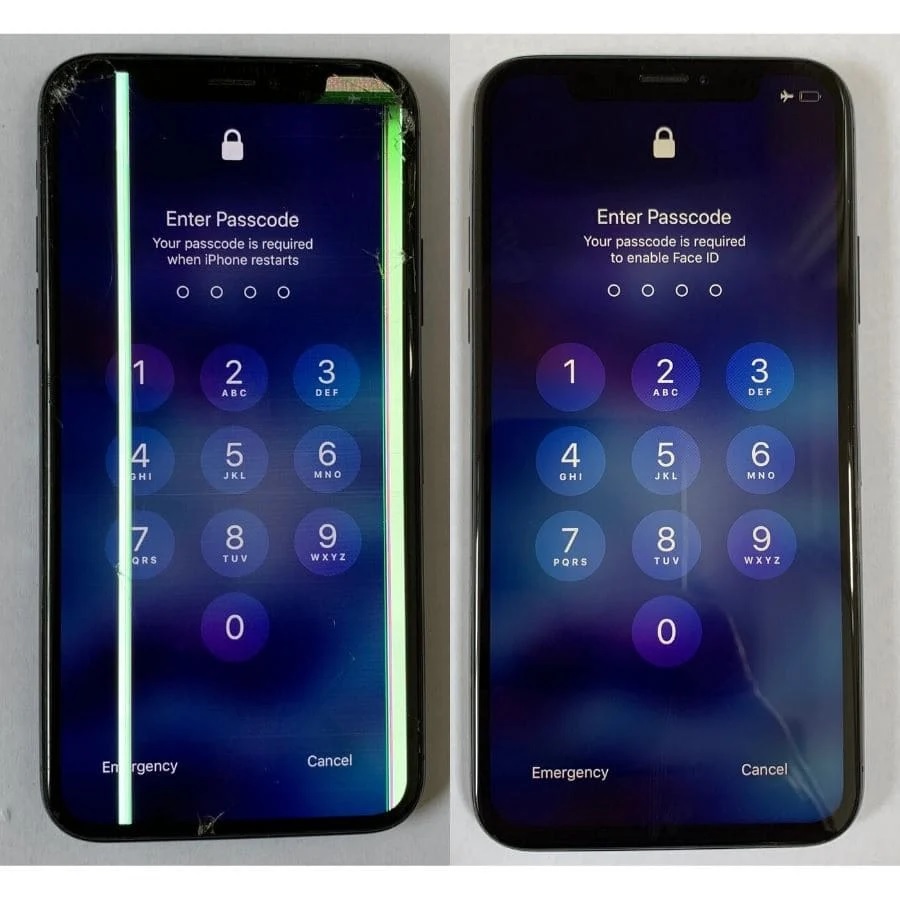 Sua man hinh Iphone XS Max bi soc bao nhieu tien - Minhphatmobile